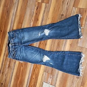 Fit No. 53 Flare Stretch Jean BUCKLE BLACK